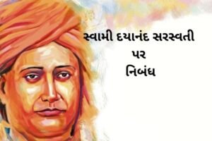 સ્વામી દયાનંદ સરસ્વતી પર નિબંધ.2022 Essay on Swami Dayanand Saraswati