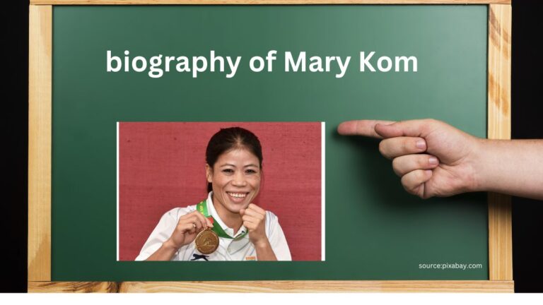 essay on biography of Mary Kom.2022